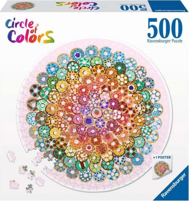 Ravensburger puzzle koblihy 500 dílků