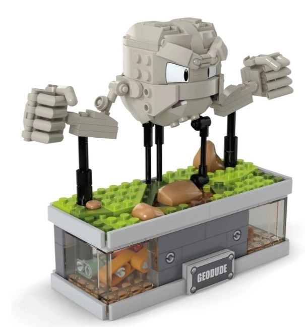 Pokémon stavebnice Mini Motion Geodude