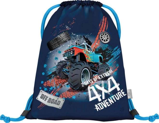 BAAGL SET 3 Ergo Truck: aktovka, penál, sáček