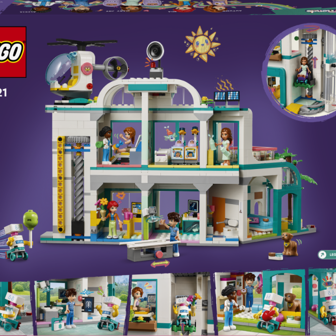 LEGO® Friends 42621 Nemocnice v městečku Heartlake