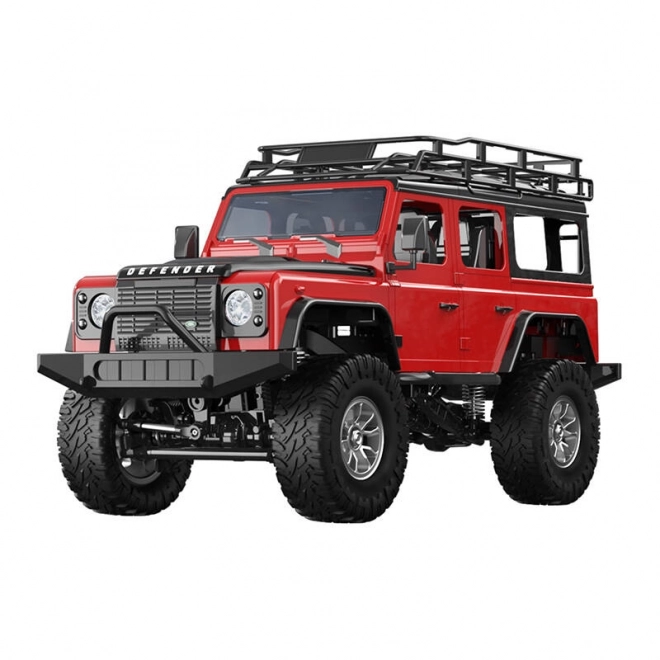 Dálkově ovládané auto 1:14 Double Eagle (červené) Land Rover Defender E339-003