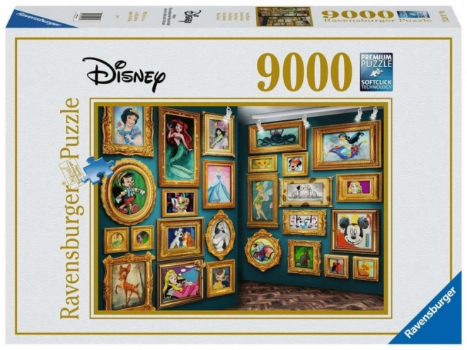 Puzzle 9000 prvků Muzeum Disneyho postaviček