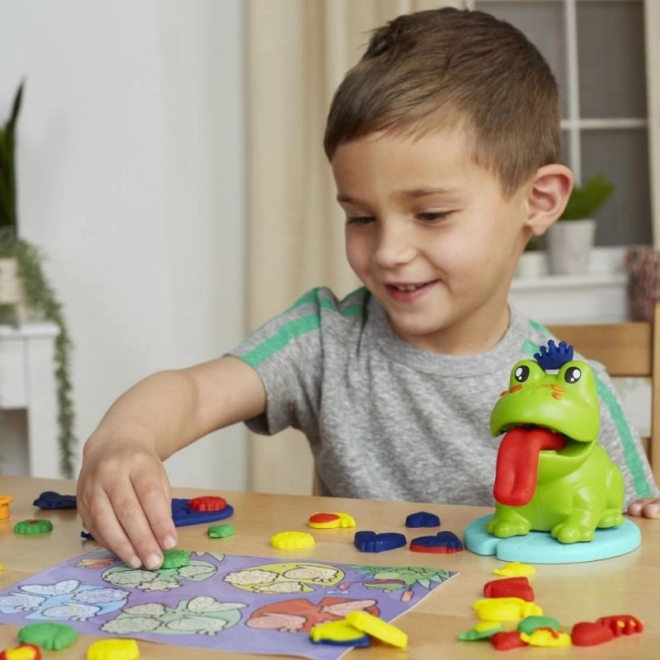 Play-Doh starters žába a učení barev