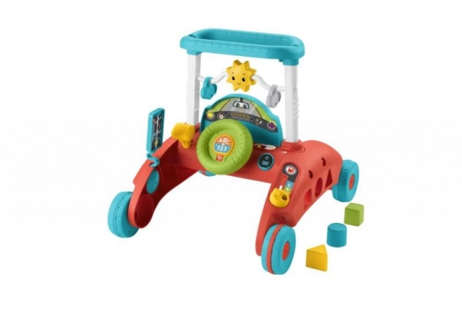 Fisher-Price uč se a směj! chodítko malého řidiče 2v1