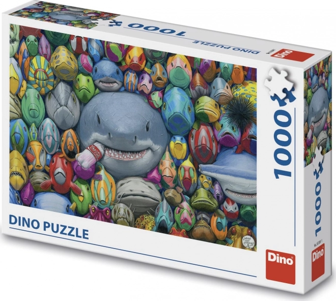 Puzzle Barevné rybičky 1000 dílků