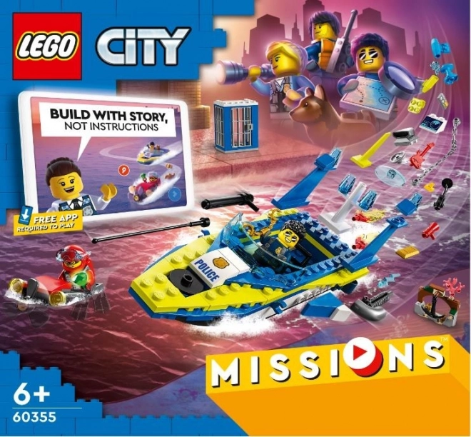 LEGO City 60355 Mise detektiva pobřežní stráže