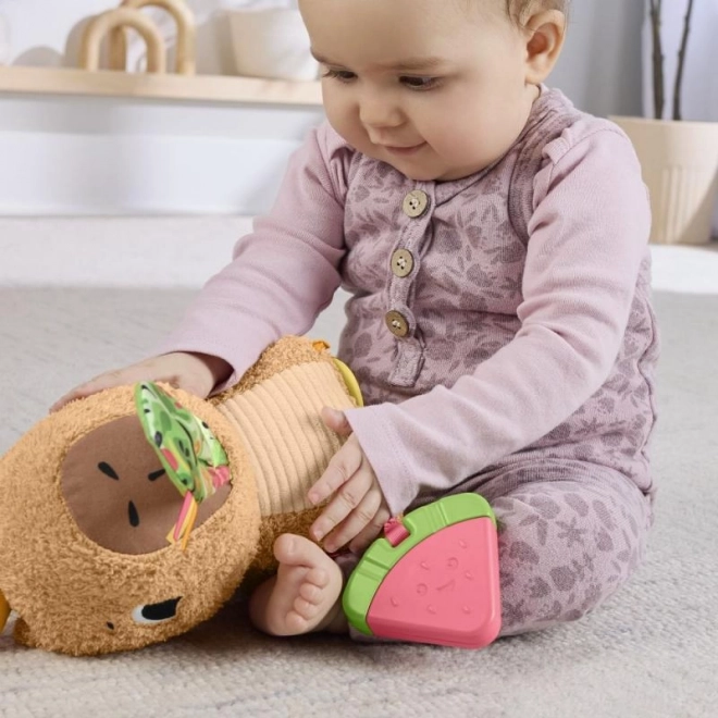 Fisher-price měkká hračka kapybara