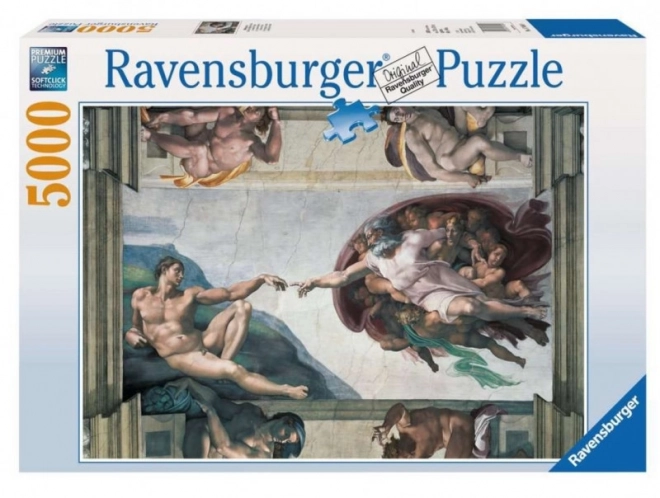 Puzzle 5000 prvků Michelangelo Stvoření Adama