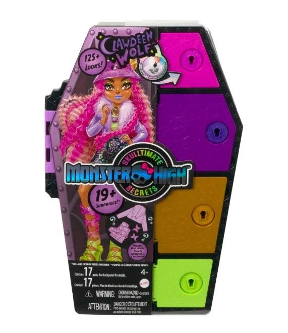 Strašidelná panenka Monster High Clawdeen Wolf