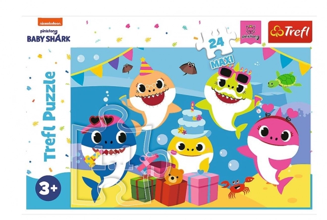 Puzzle 24 Maxi Jolly Baby Shark