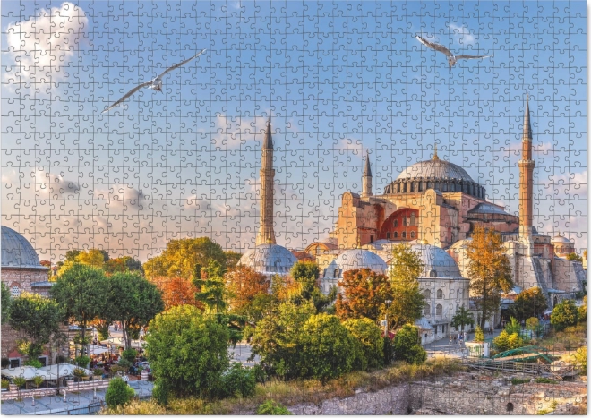 Puzzle Hagia Sophia Istanbul 1000 dílků