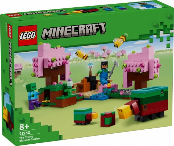 LEGO Minecraft 21260 Zahrada s rozkvetlými třešněmi