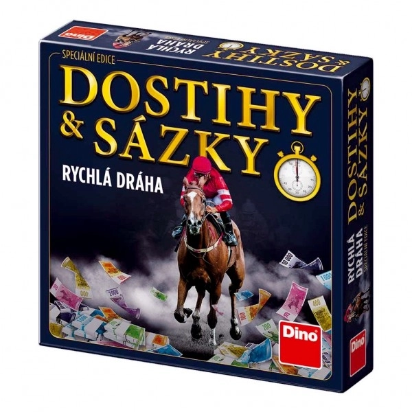 Společenská hra - Dostihy a sázky rychlá dráha
