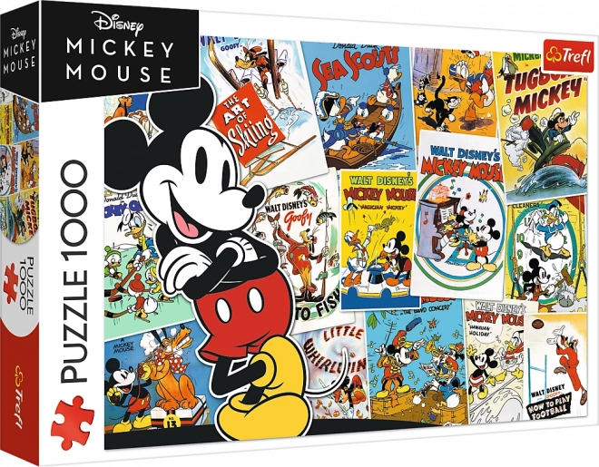 Puzzle 1000 Dílků ve Světě Mickeyho Mouse