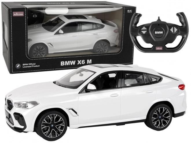 R/C auto Bmw X6 M 1:14 Rastar White