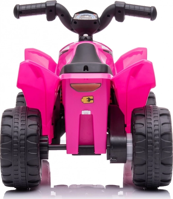 CHIPOLINO Elektrické vozítko Čtyřkolka 6V Honda s melodiemi ATV Pink