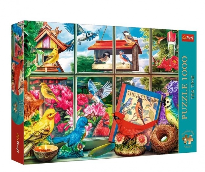 Puzzle 1000 dílků Kvalita Premium Plus Ptačí svět