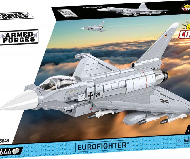 COBI 5848 Armed Forces Eurofighter Typhoon Germany, 1:48, 644 k