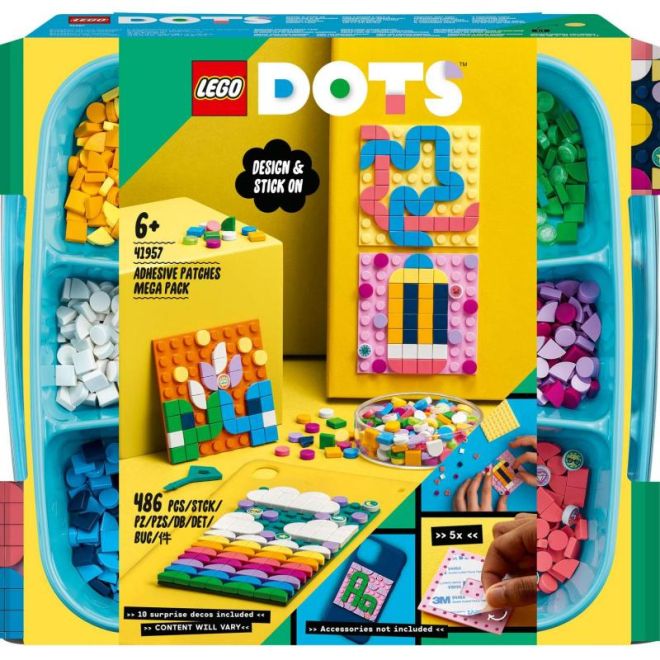 LEGO Dots 41957 Mega balení nalepovacích záplat