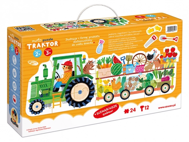 Moto puzzle - Traktor