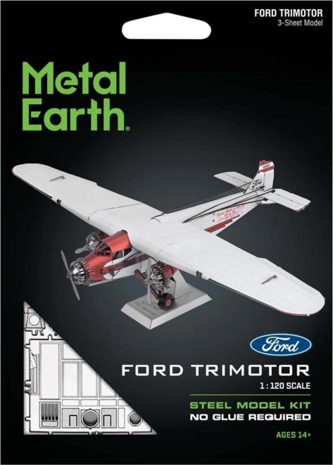 METAL EARTH 3D puzzle Ford Trimotor