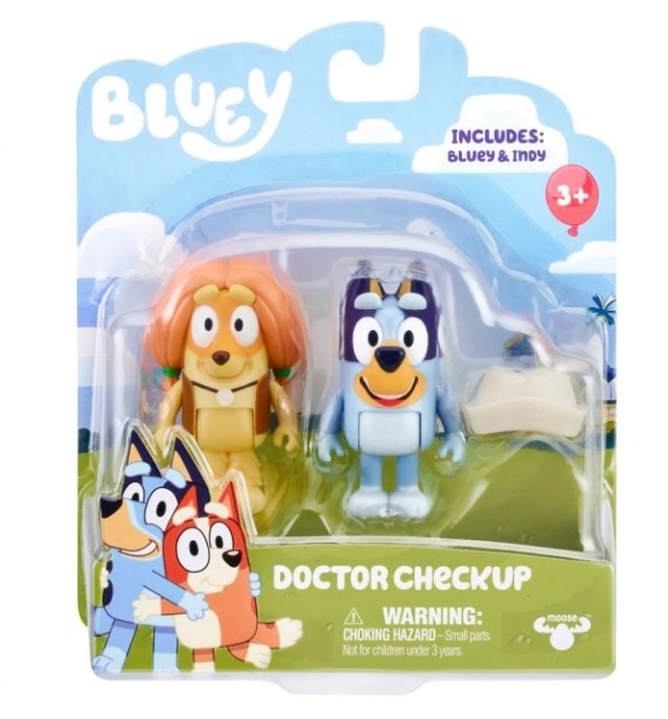 Sada figurek Bluey 2pack Návštěva lékaře