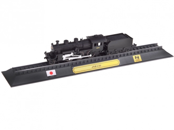 Kolekcionářský model lokomotivy JNR C50 Japonsko 1:160