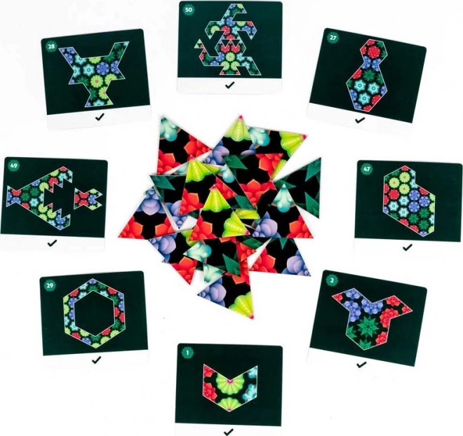 PROFESSOR PUZZLE Hlavolam Peace by Peace: Sukulenty