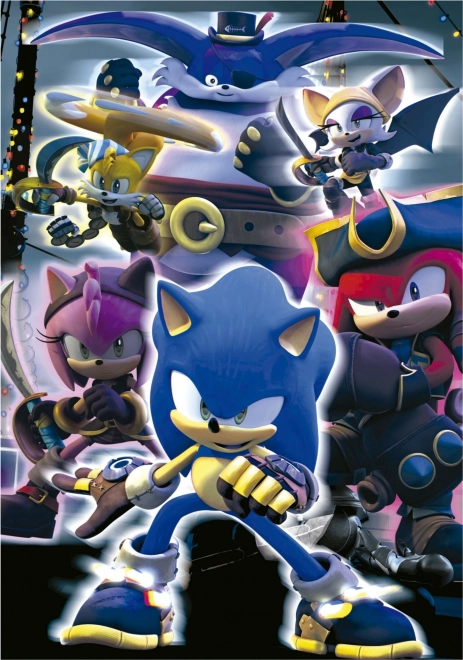 EDUCA Svítící puzzle Sonic Prime 300 dílků