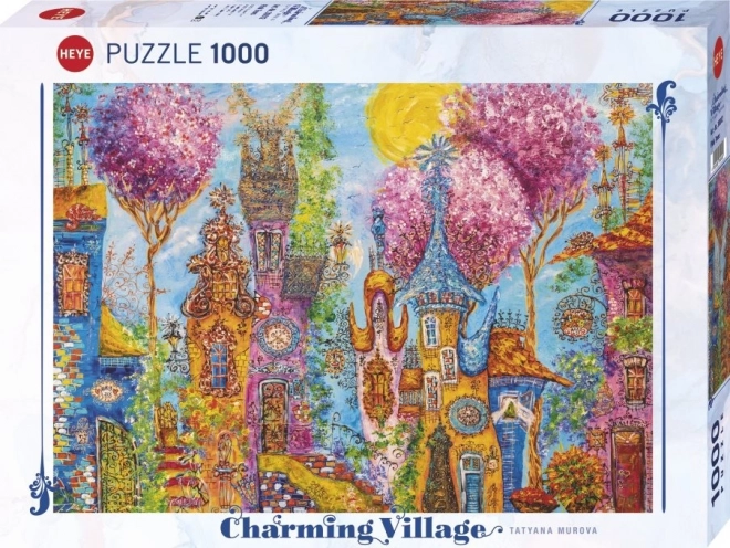 Puzzle Růžová vesnice HEYE