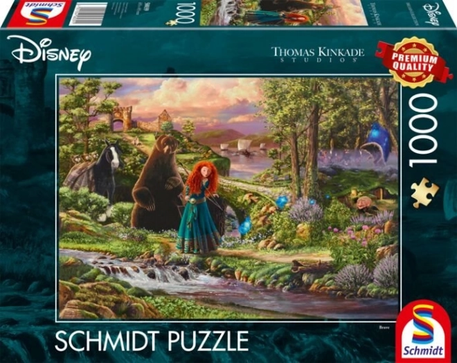 SCHMIDT Puzzle Rebelka: Merida 1000 dílků