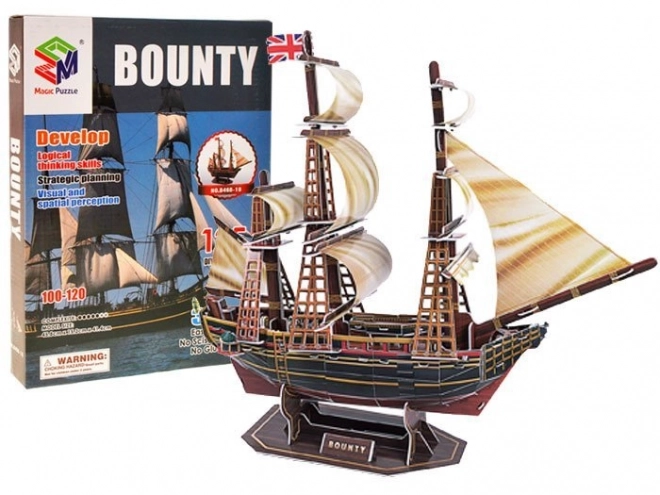 3D puzzle loď Bounty