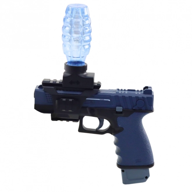 Automatická pistole na vodní gelové kuličky modrý Glock