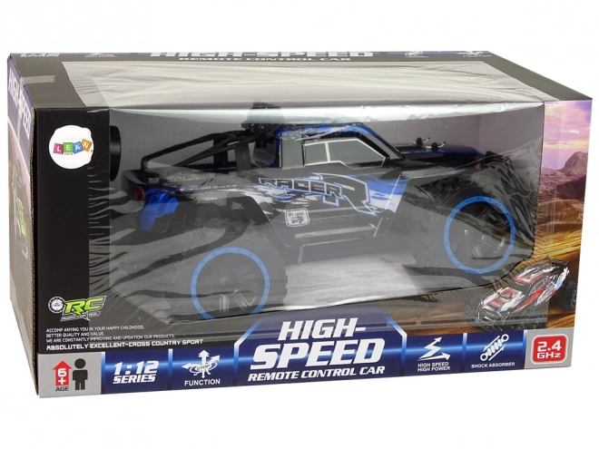 Off-Road R/C 2.4 G tlumiče 1:12 modré