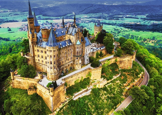 TREFL Puzzle Premium Plus Photo Odyssey: Hrad Hohenzollern, Německo 1000 dílků