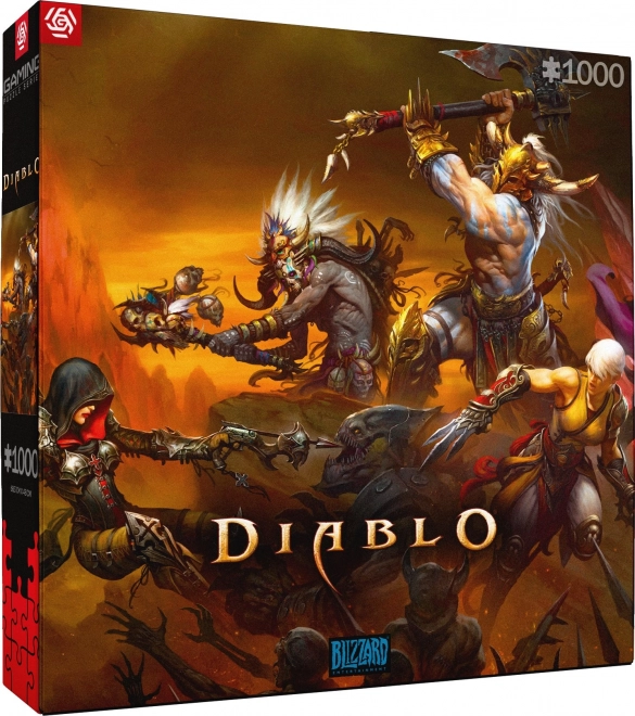 Puzzle Diablo - Bitva hrdinů 1000 dílků