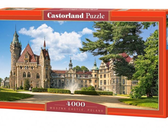 Puzzle 1500 prvků Hrad Moszna, Polsko