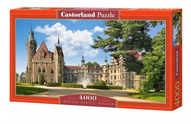 Puzzle Zámek Moszna Polsko 1500 Dílů