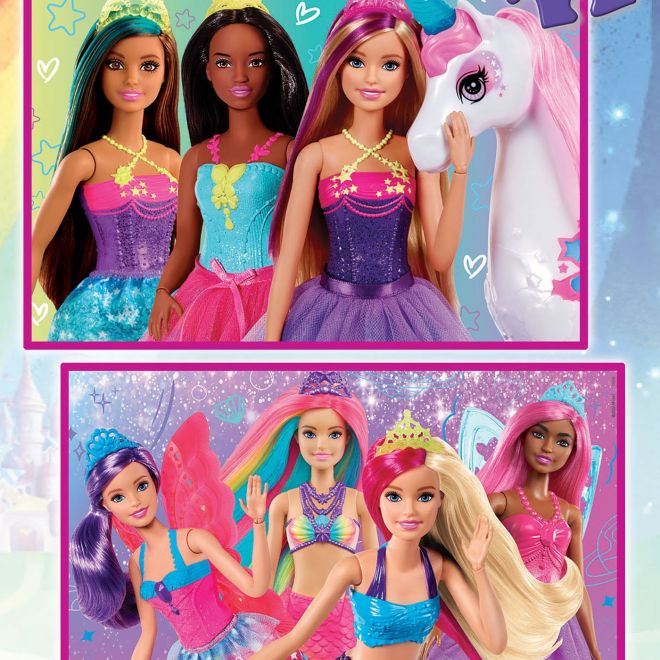 EDUCA Puzzle Barbie 2x48 dílků