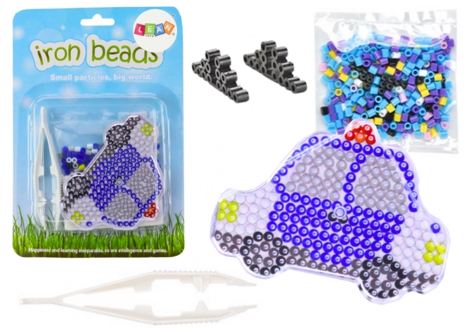 Sada zažehlovacích korálků Auto Police Beads Template