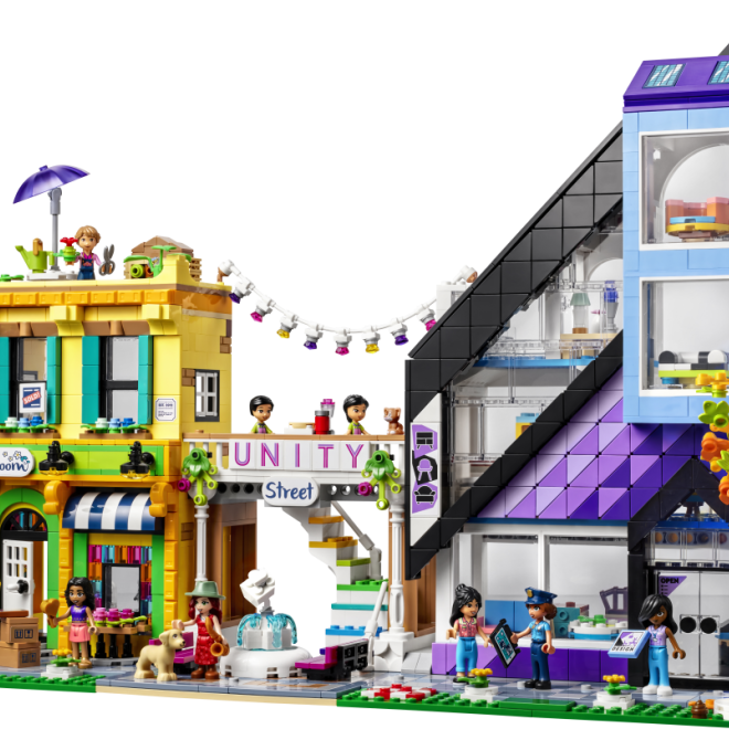 LEGO® Friends 41732 Květinářství a design studio v centru mě