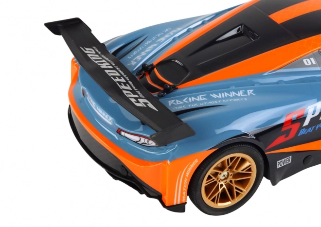 Velké sportovní auto na dálkové ovládání 1:10 Orange