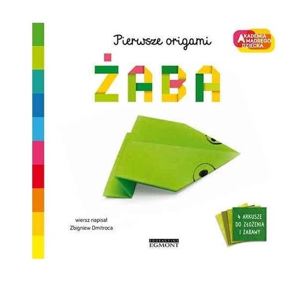 Brožura Akademie moudrého dítěte. První origami. Žába