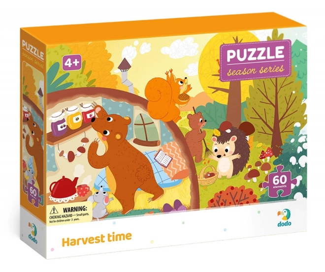 DODO Puzzle Roční období: Čas sklizně 60 dílků