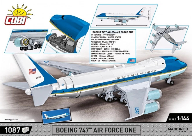 Cobi Boeing 747 Air Force One