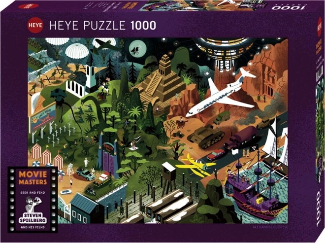 Heye puzzle Filmoví mistři: filmy Stevena Spielberga 1000 dílků