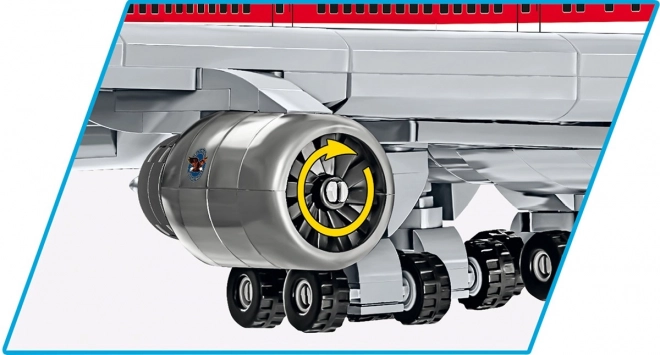 COBI 26609 Boeing 747 First Flight 1969, 1:144, 1051 k