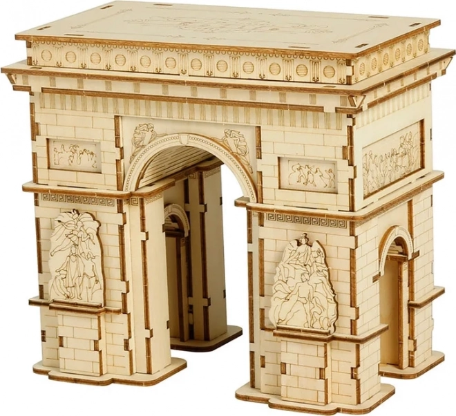 Arc de Triomphe - Vítězný oblouk - 3D dřevěná stavebnice - dekorace