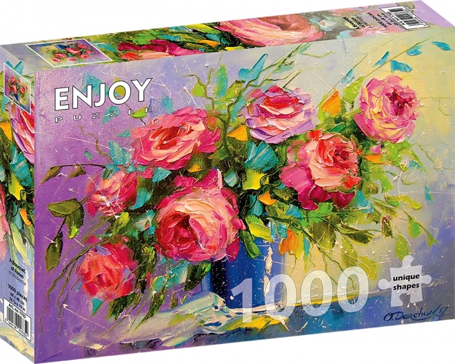 Enjoy puzzle Kytice růží 1000 dílků