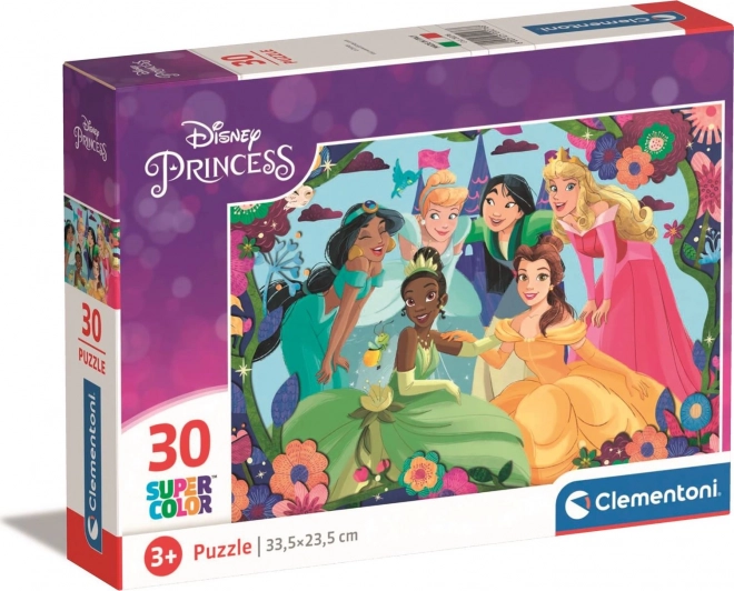 CLEMENTONI Puzzle Disney princezny 30 dílků